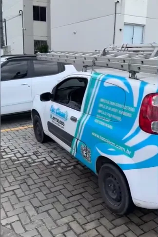 Veículo identificado da Tac Clean